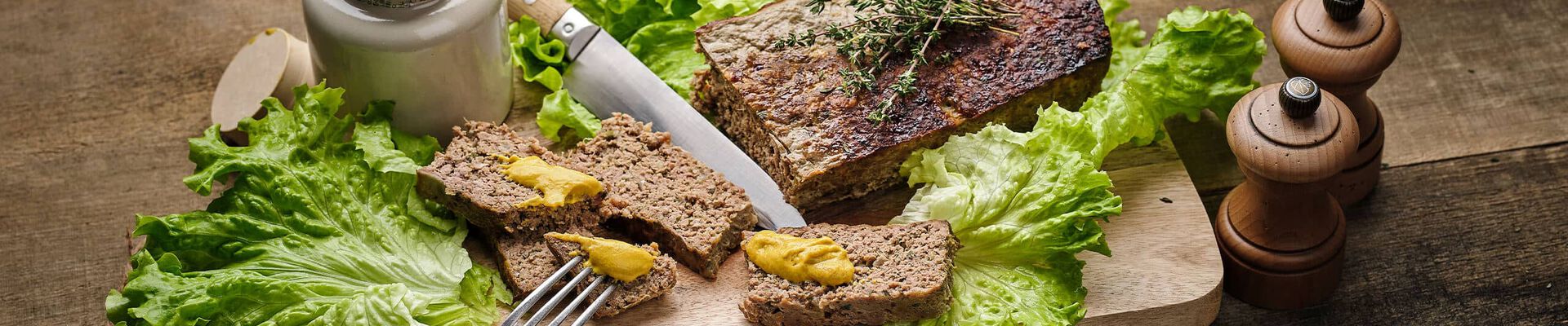 Pain de viande hach&eacute;e