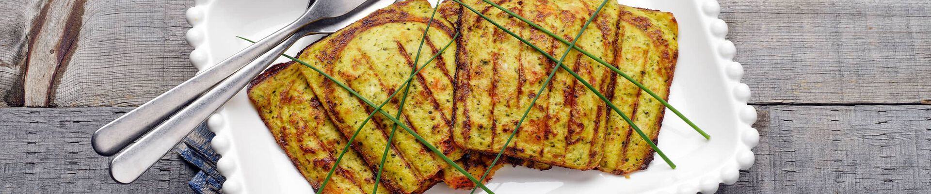 Flans de brocolis carottes fa&ccedil;on croque