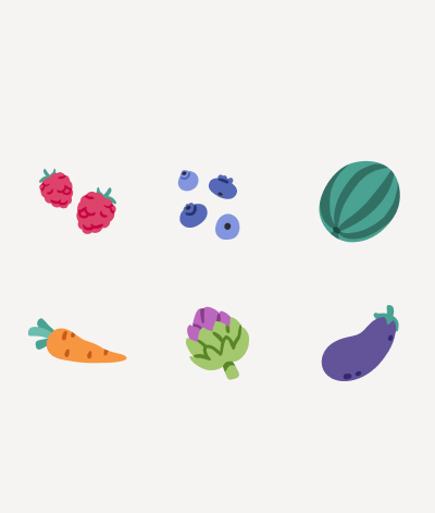 fruits et légumes d’août