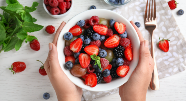 Salades de fruits d'été