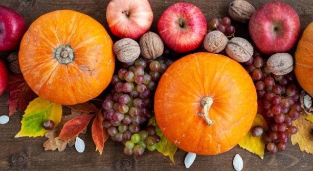 Les fruits et légumes d'automne