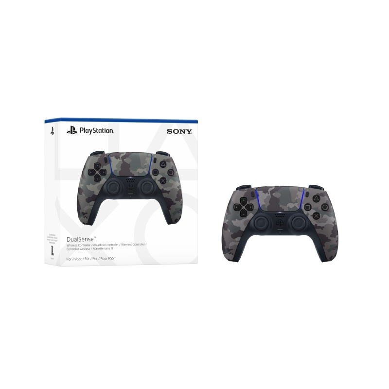 Pack PS5 Standard Jeu God of War + Manette dualsense camo image number 1